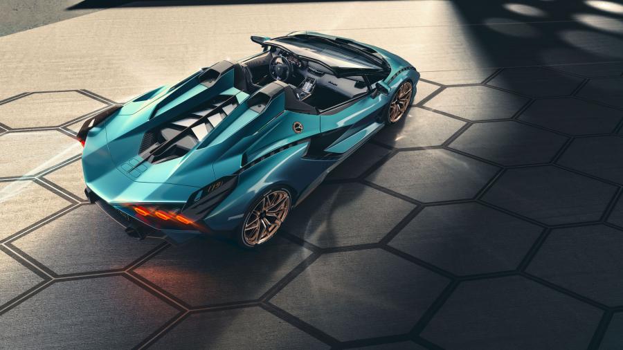  Lamborghini Sian Roadster 2020 года  (фото 14 из 29)